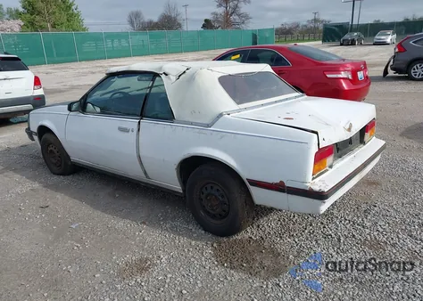 1984 Chevrolet Cavalier Type 10 из США, поврежденный, VIN 1G1AE67P4E7249856